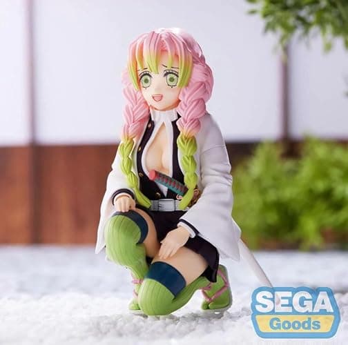 SEGA - Demon Slayer: Kimetsu no Yaiba - Mitsuri Kanroji - Hashira Meeting PM Perching Statue thumbnail 5