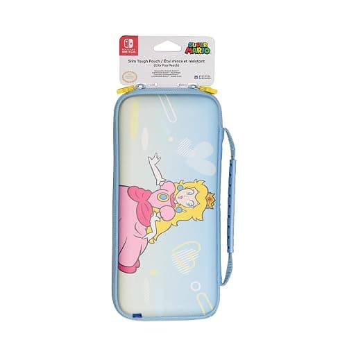 HORI Slim Tough Pouch (City Pop Peach) Carrying Case for Nintendo Switch - Officially Licensed by Nintendo thumbnail 9