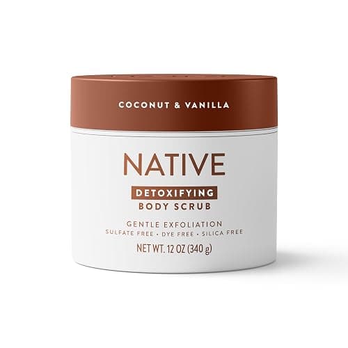 Native Body Scrub, Gently Exfoliates & Moisturizes for Smoother Skin in 1 Wash, Clean, Minimal, Silica-Free Ingredients for Sensitive Skin, for Women & Men, Coconut & Vanilla, 12 oz thumbnail 6