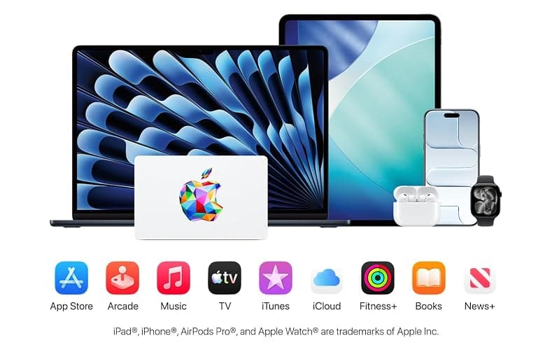 Apple gift card (any amount) thumbnail 5