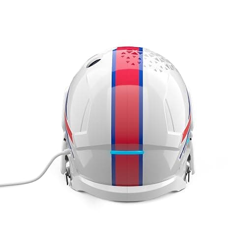 NFL Echo Dot Bundle: Includes Echo Dot | Deep Sea Blue and Limited-Edition NFL Helmet Stand | Buffalo Bills thumbnail 5
