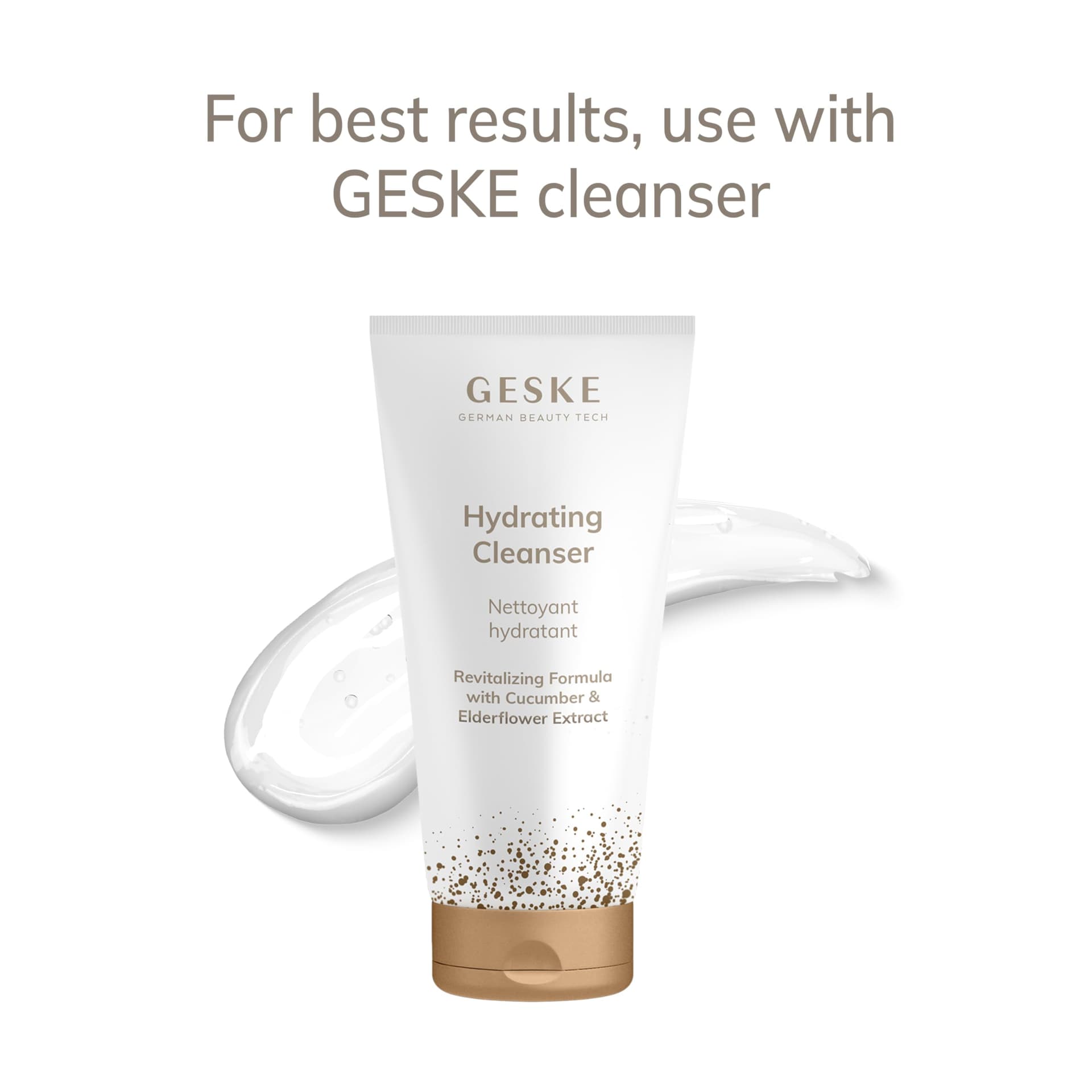 GESKE | Cepillo facial SmartAppGuided™ 5 en 1 | Cepillo de limpieza facial eléctrico | Cepillo de silicona suave | Limpieza facial profesional | Dispositivo de limpieza facial | masajeador facial thumbnail 5