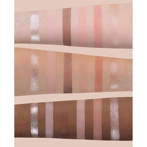 Flower Knows Swan Ballet Six-Color Makeup Palette,Neutral Pink Eyeshadow with 4 Matte + 2 Shimmer Shades,Blendable Smooth Cute Eye Makeup,0.23 Oz(01 White Swan) thumbnail 3