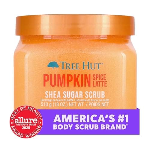 Tree Hut Pumpkin Spice Latte Shea Sugar | Exfoliating Body Scrub Removes Dead, Dry Skin for a Soft & Hydrated Feel | Limited Edition Fall | Nourishing Essential Body Care | 18 fl oz. thumbnail 5