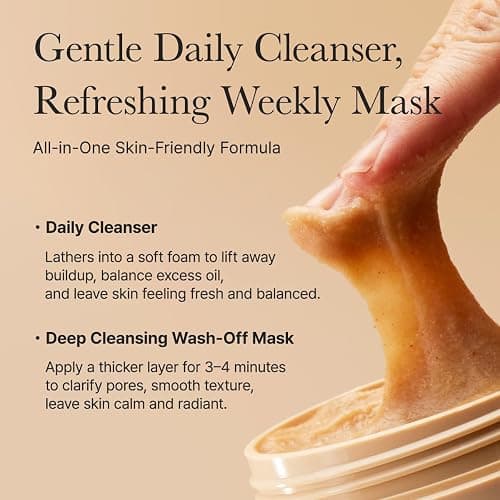 Arencia Calendula Rice Mochi Fresh Cleanser - Moisturizing, Brightening & Deep-Cleansing (4.23oz) thumbnail 7