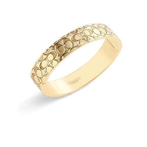 Coach Women's Signature Quilted Bangle Bracelet thumbnail 4
