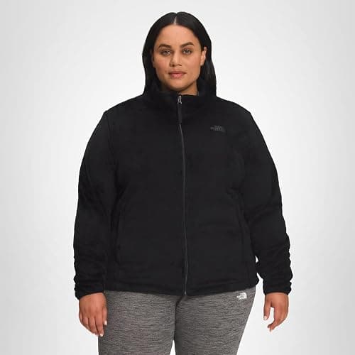 The North Face womens Osito Full Zip Fleece Jacket (Standard & Plus Size) - Soft & Lightweight Fleece, Secure Zip Pockets thumbnail 3