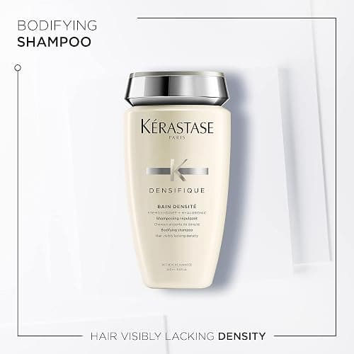 Kérastase Densifique Densité Shampoo & Conditioner Set – Thickening | Formulated with hyaluronic acid, strengthens strands, removes build-up, adds shine, for fine and thinning hair thumbnail 3