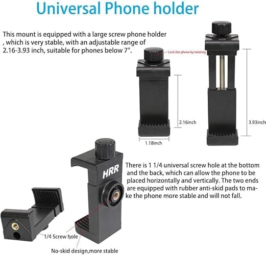 Pellking POV/Vlog Smartphone Head Strap Mount Selfie Neck Holder Mount Kit,Compatible with iPhone Samsung Smartphones,Hero 9, 8, 7, 6, 5, 4, 3, 2, 1, DJI Osmo Action… thumbnail 8