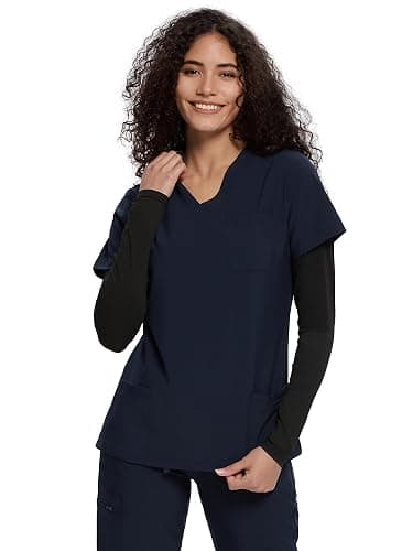 COZYFIT 3 Pack Underscrub Long Sleeve Women - Undershirts for Women Soft Fabric thumbnail 6