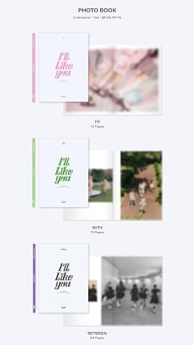 ILLIT 2nd Mini Album [I'LL LIKE YOU] Photobook TO Version + [Pre-Order Photocard] thumbnail 4