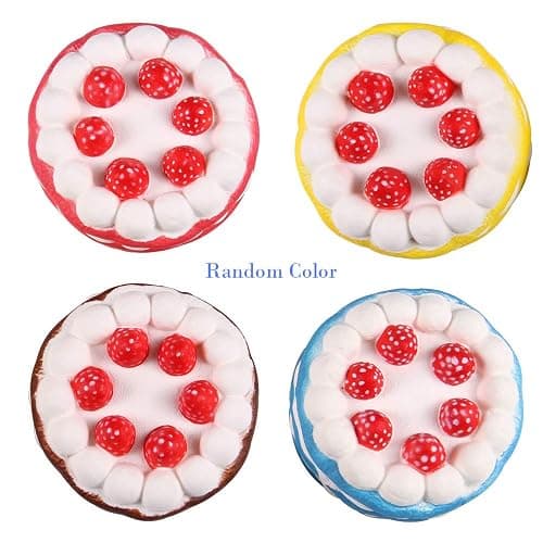 Anboor Squishies Cake Slow Rising Kawaii Squishie Toy for Collection Color Random thumbnail 9