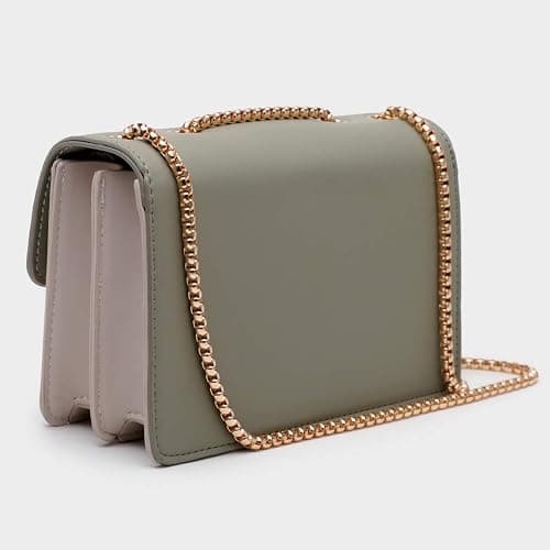 Color-Block Crossbody Bags for Women Leather Cross Body Purses Cute Designer Handbags Shoulder Bag Medium Size thumbnail 3