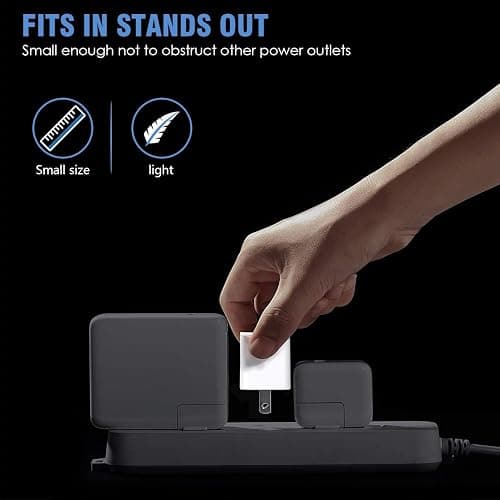 iPhone Charger,2Pack 6FT USB Wall Charger Fast Charging USB Cable Charging Cube Travel Plug Block with 6Foot Fast Cuble Lightning Cable Cord for iPhone 14 13 12 11 Pro Max XS XR X 8 7 SE2022 iPad thumbnail 7