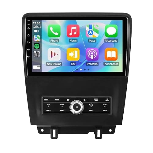 1+32G 10.1-inch Android 13 Car Stereo for Ford Mustang 2010 2011 2012 2013 2014 IPS Touchscreen Screen Car Radio with Carplay & Android Auto Support Backup Camera GPS FM Navi BT SWC - Image 1