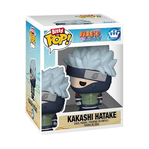 Funko Pop! Bitty: Naruto Shippuden - Kakashi, Sakura, Sasuke, and Chase Mini Figure - 0.9 Inch (2.2 Cm) - Anime Collectable - Gift Idea - Stackable Display Shelf Included thumbnail 4