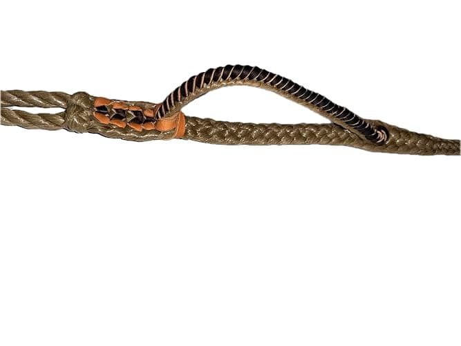 FCBR SINCE 1996 Steer Rope Lace Full Leather Right Hand Bull Riding Gear thumbnail 4