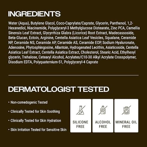 YUMU Cica Exosome Zinc Blemish Relief Cream, Face Moisturizer for Sensitive, Acne-Prone Skin, Lightweight, Breakouts, Barrier Repair, Hydration, Soothing, Oil-Free, Korean Skincare (80 ml/2.70 fl.oz.) thumbnail 8