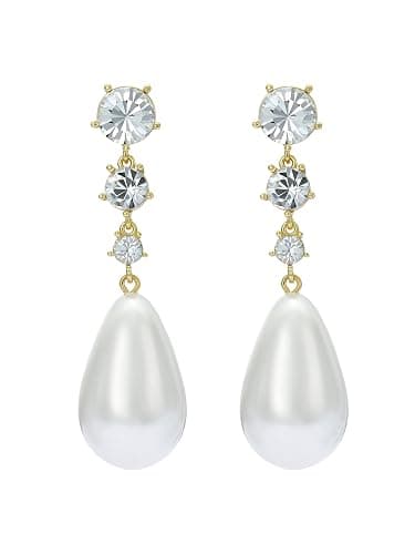 Ted Baker Pearsti Statement Crystal Bead Drop Earrings for Women - Image 1