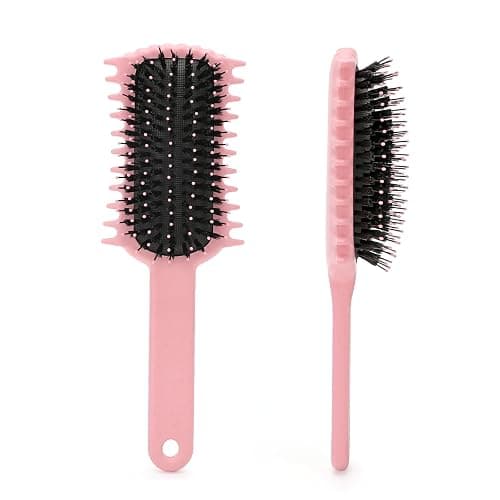 Curly Hair Brush, Volume Curl Defining Brush for Detangling Shaping and Styling Women's Curls, Reduce Pulling (Purple) thumbnail 6