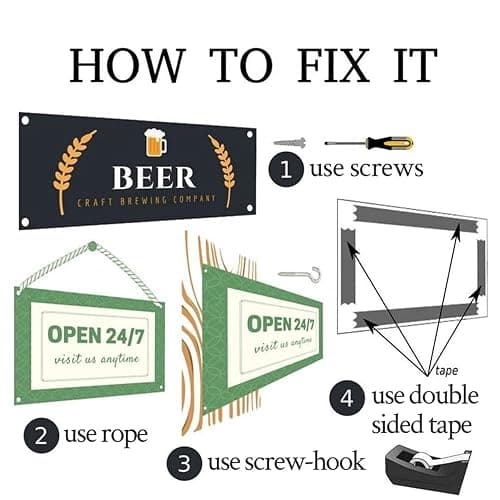 Fox Den Sign Metal Sign Farmhouse Aluminum Sign 4x16 Inch thumbnail 6