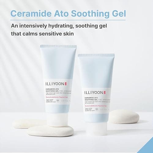 Illiyoon Ceramide Ato Soothing Gel - Vegan Facial Moisturizer for All Skin types, 5.9 Fl Oz (175ml) thumbnail 2
