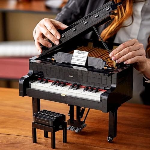 LEGO Ideas Grand Piano 21323 Model Building Set for Adults, Collectible Home Décor Kit, Gift for Music Lovers with Motor and Power Functions thumbnail 2
