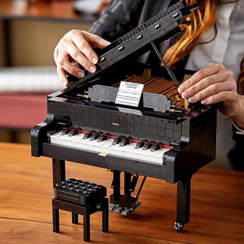 LEGO Ideas Grand Piano 21323 Model Building Set - Featuring Detailed and Functional Design, Great for Adults, Collectible Home Décor Kit, Gift for Music Lovers with Motor and Power Functions thumbnail 2