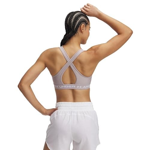 Under Armour Women’s Crossback Mid Impact Sports Bra thumbnail 2