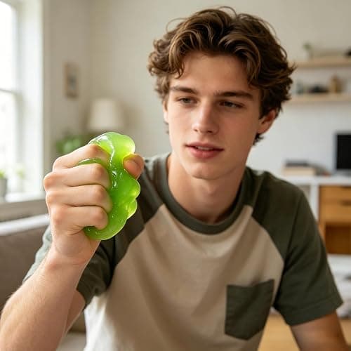 Fidget Toys Stress Balls for Kids, quishy Toy, Stress Splat Toy, Squishies Anxiety Stress Relief, Ice Squishy Stress Cube Malt Sugar Balls, Sensory Ball for Kids with Autism thumbnail 5