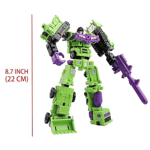 6 in 1 Transform Constructions Truck Toys Deformation Vehicles Combine Toy thumbnail 2