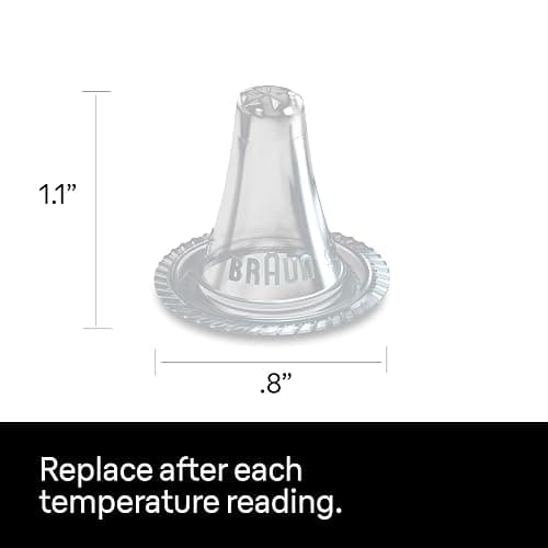 Braun ThermoScan Lens Filters for Ear Thermometer, Disposable Covers, Clear, 40 Count thumbnail 6
