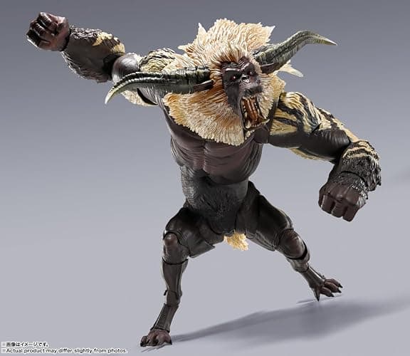 TAMASHII NATIONS - Monster Hunter - Furious Rajang, Bandai Spirits S.H.MonsterArts Action Figure thumbnail 2