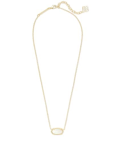 Kendra Scott Elisa Pendant Necklace for Women, Fashion Jewelry, 14k Gold-Plated thumbnail 2