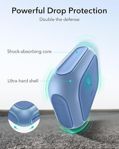 ESR for AirPods Pro 2 Case, Compatible with Airpods Pro Case 2nd / 1st Generation (2023/2022/2019), Compatible with MagSafe, Full Drop Protection Cover with Lanyard, Navy Blue thumbnail 6