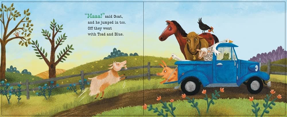 Little Blue Truck Makes a Friend: A Friendship Book for Kids thumbnail 5