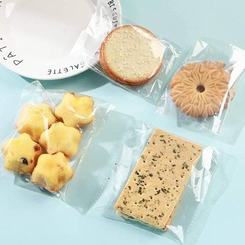 Henyall 300PCS Clear Cellophane Bags (3.5x5.9 Inch) - Self-Adhesive Sealable Plastic Bags,Small Cellophane Bags for Cookies, Candies, Jewelry, Soap, Chocolates & Gift Cards thumbnail 4