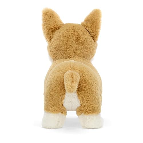 Jellycat Betty Corgi Dog Stuffed Animal, Medium 8 inches - Dogs & Puppies Plush Toy - Classic Children's Gift thumbnail 3