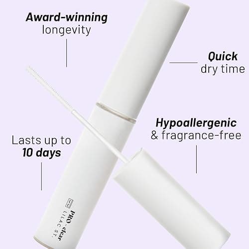 Lilac St - Eternal Bond (Clear) - Lash Cluster Glue - Mini Mascara Wand Applicator - Strong & Flexible Hold - Waterproof - Sensitive Eyes Safe - Cruelty Free, Vegan, Women Founded - 0.16fl oz thumbnail 7