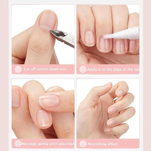 Radiant Nail Growth Oil, Nail Strengthener, Cuticle Oil for Nails, For Moisturize Strengthen Nail Care Oil, Finger Edge Manicure Nourishing Pen, Anti-hangbnail removal, Nail Skin Edge Care thumbnail 2