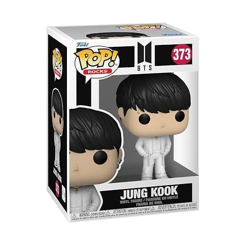 Funko Pop! Rocks: BTS - Jungkook - Jung Kook - Vinyl-Sammelfigur - Geschenkidee - Offizielle Handelswaren - Spielzeug Für Kinder und Erwachsene - Music Fans - Modellfigur Für Sammler und Display - Image 1