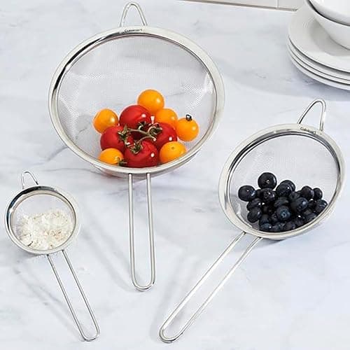 Cuisinart Mesh Strainers, 3 Count (Pack of 1) Set, CTG-00-3MS Silver thumbnail 2