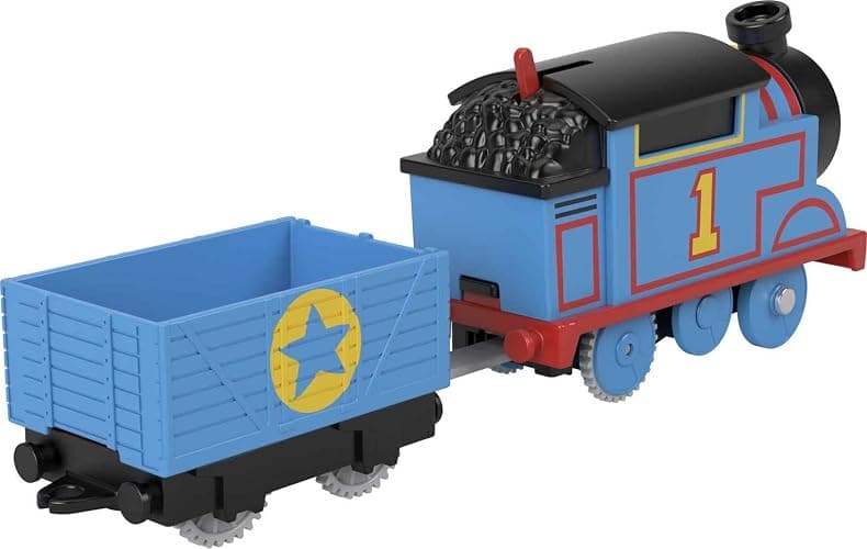 Thomas & Friends Motorized Toy Train Thomas Battery-Powered Engine with Cargo for Pretend Play Preschool Kids Ages 3+ Years​ thumbnail 6