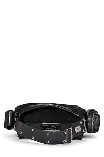 Dior, Pre-Loved Black Leather Street Chic Columbus Shoulder Bag, Black thumbnail 6