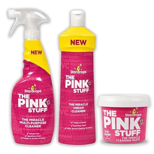 The Pink Stuff Miracle Reinigungsset, 3er-Packung, von Mrs Hinch bestätigt - Image 1