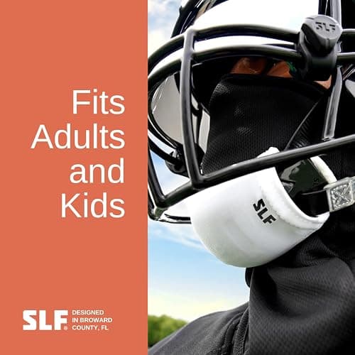 SLEEFS Football Chin Strap Cover - One Size Fits All Cushion - Shield Compatible with Virtually All Helmets - Adult and Youth thumbnail 5