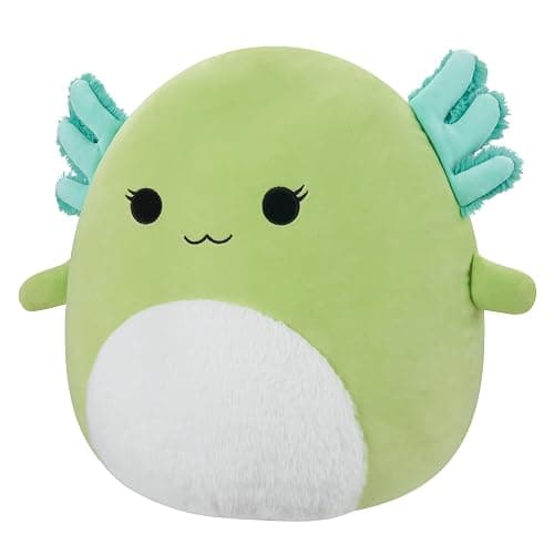 Squishmallows Original 16-Inch Mipsy Green Axolotl with Fuzzy White Belly - Large Ultrasoft Official Jazwares Plush thumbnail 4