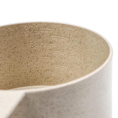 Beille Cream Wheat Straw Measuring Cups Spoons Set Cooking Baking Tools 10pc thumbnail 8