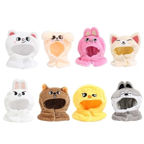 SK Lightstick Cover Compatible with Stray Kids Lightstick Ver1.0/2.0, Plush SKZ-OO Cartoon Shape Light Stick Covers Glow Sticks Decoration (Han Quokka) thumbnail 3