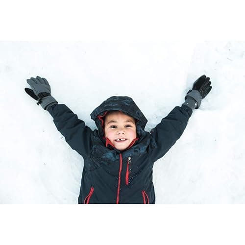 Zelda Matilda 3M 100G Thinsulate - Waterproof Warmest Winter Kids Gloves For Boys and Girls thumbnail 7